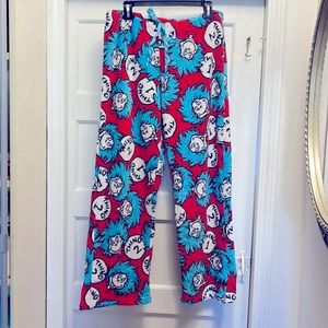 Dr Seuss Thing One Soft Pajama Bottoms